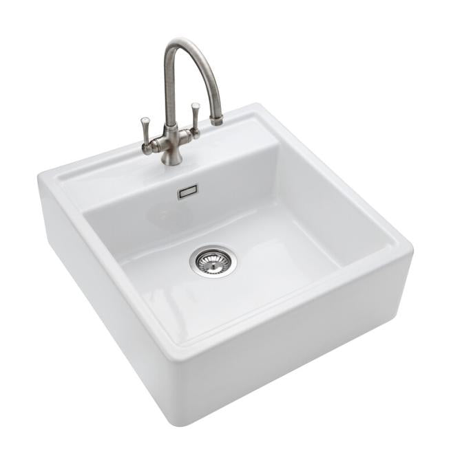 Rangemaster Sandwood Fire Clay Ceramic Belfast Kitchen Sink
