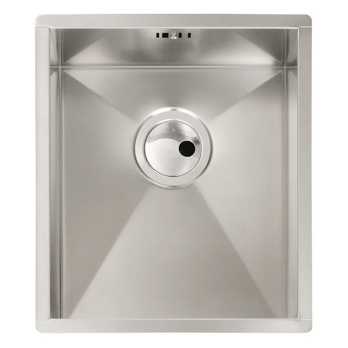 Abode Matrix R0 Undermount Single Bowl Kitchen Sink For 450mm Cabinet in Stainless Steel Brushed 57745060