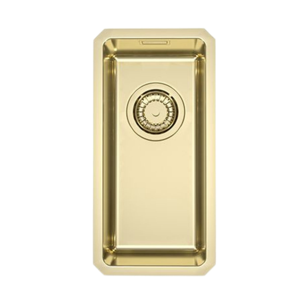 Alveus Monarch Kombino 10 Undermount Sink For 300mm Cabinet In Single Bowl Gold
