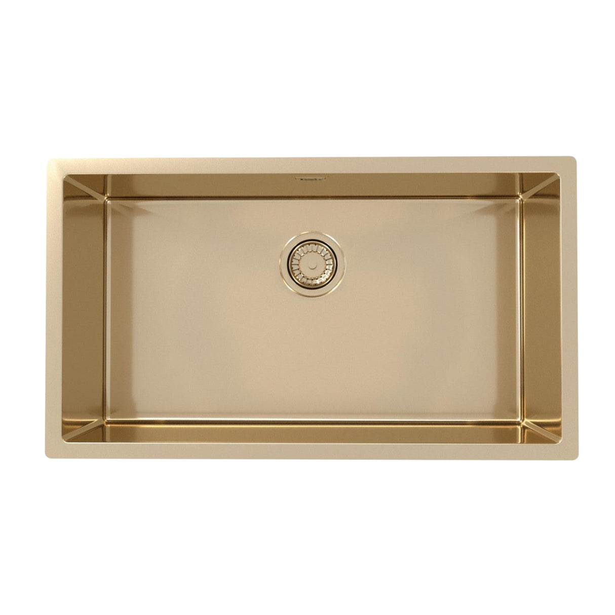 Alveus Monarch Quadrix 60 Sink For 800-900mm Cabinet In Single Bowl Bronze