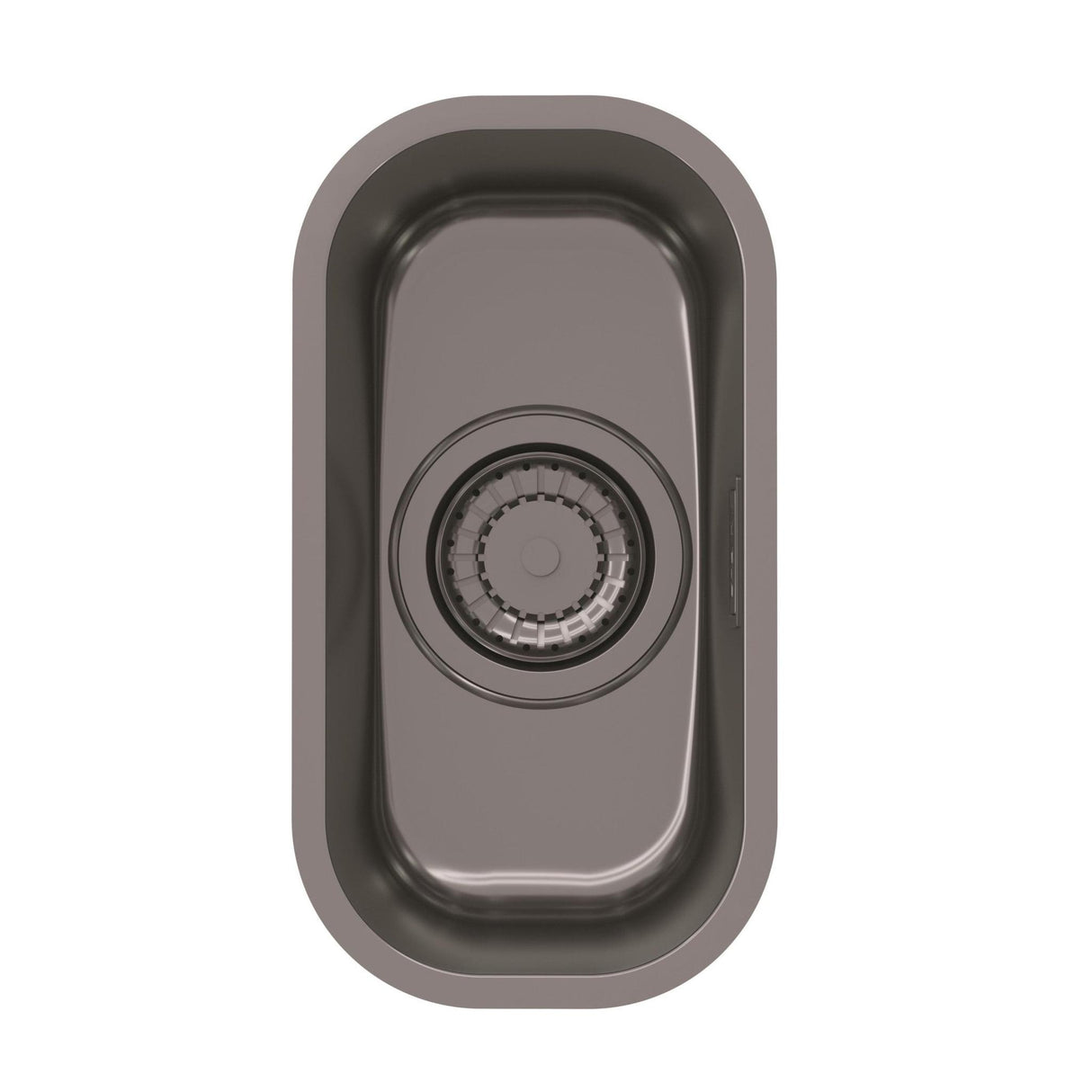 Alveus Monarch Variant 110 Undermount Sink For 600mm Cabinet In Single Bowl Anthracite 1114243N