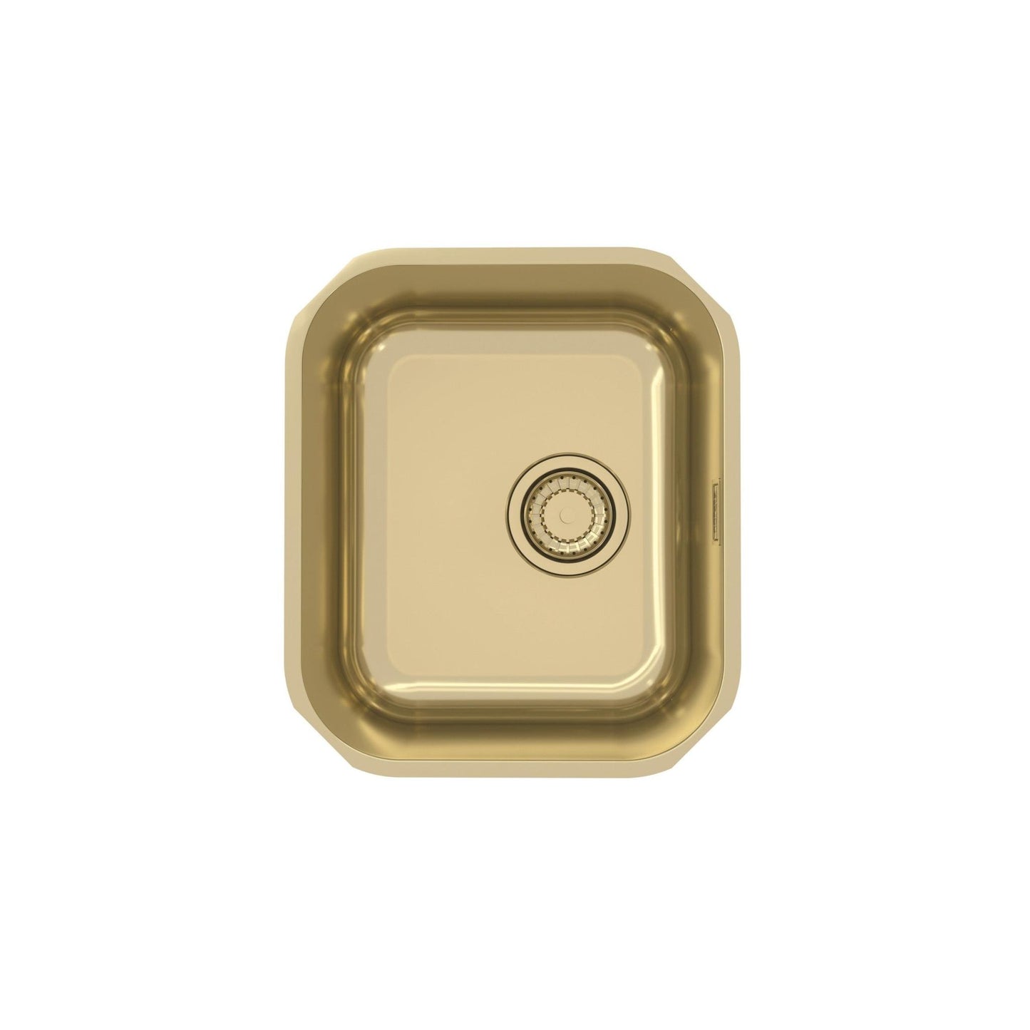Alveus Monarch Variant 40 Undermount Sink For 300mm Cabinet In Single Bowl Gold 1113584N