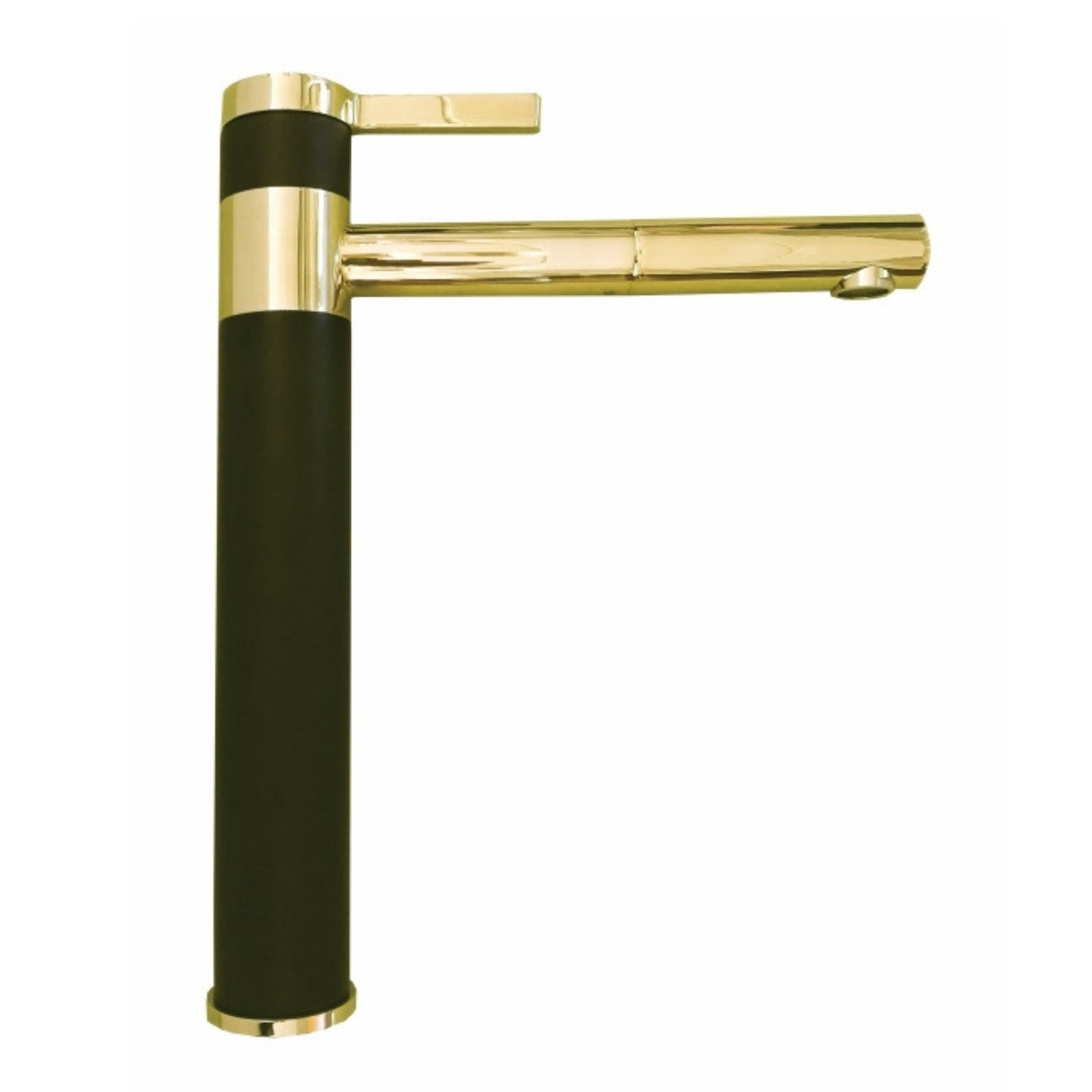 Alveus Zina Monarch Kitchen Mixer Tap with Single Lever in Gold