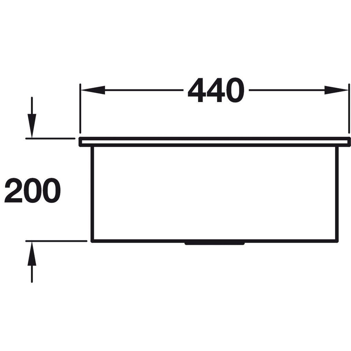 Astris Colora Flush mount Undermount Inset mount Single Bowl Kitchen Sink For450mm Cabinet in Stainless Steel Copper
56590961 Dimension