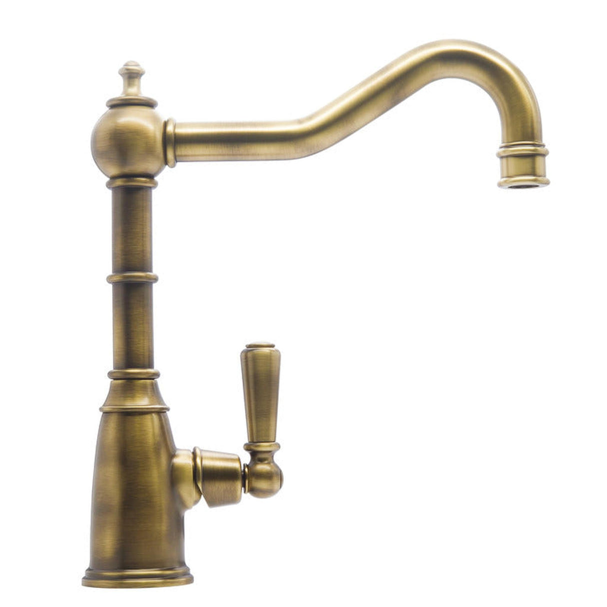 Bidbury & Co. Country Style Spout With Single Lever Mixer Tap Patinated Brass 57865690 1