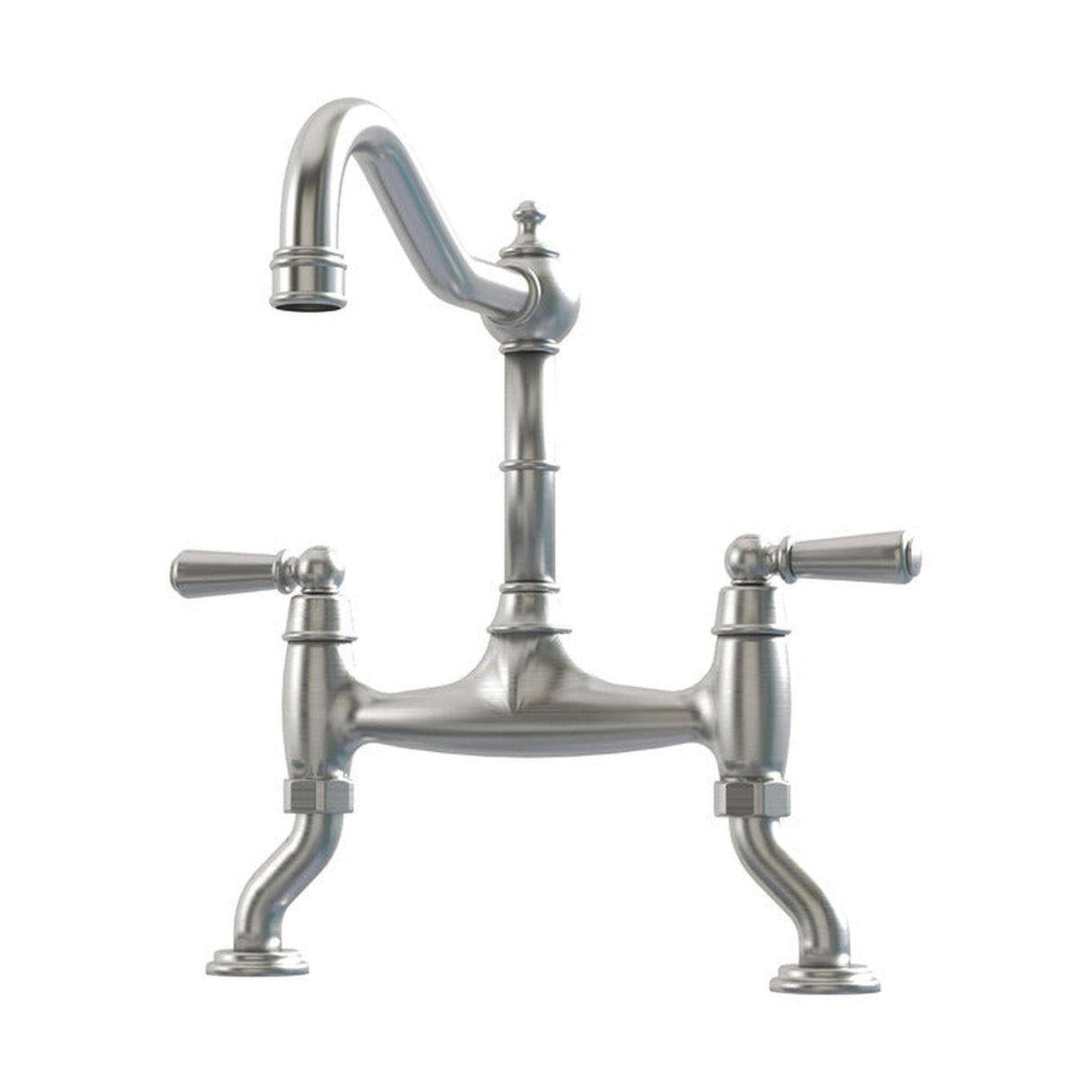 Bidbury & Co. Henbury Country Style Spout With Traditional Bridge Tap Pewter 57866530