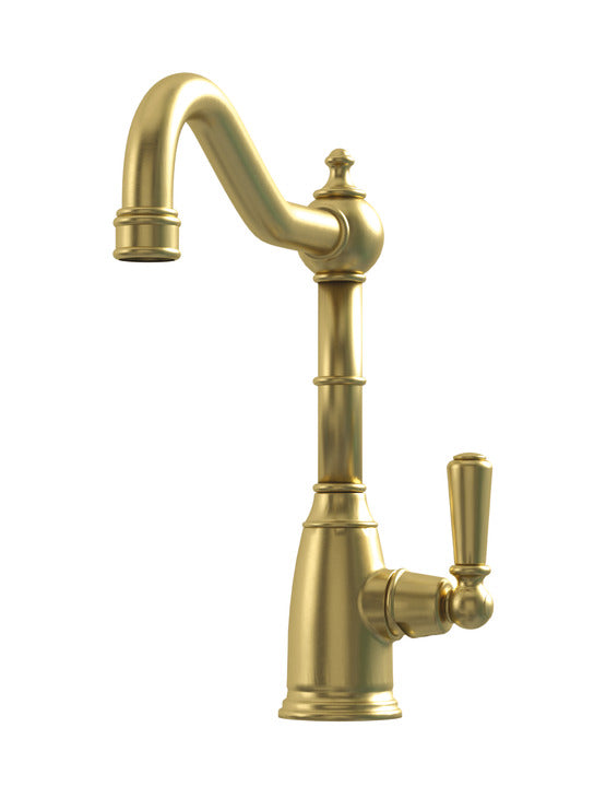 Bidbury & Co. Stanton Kitchen Mixer Tap with Single Lever Control & Timeless Traditional Design