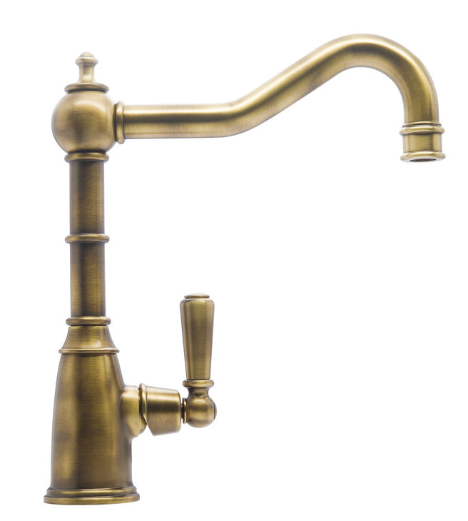 Bidbury & Co. Stanton Kitchen Mixer Tap with Single Lever Control & Timeless Traditional Design