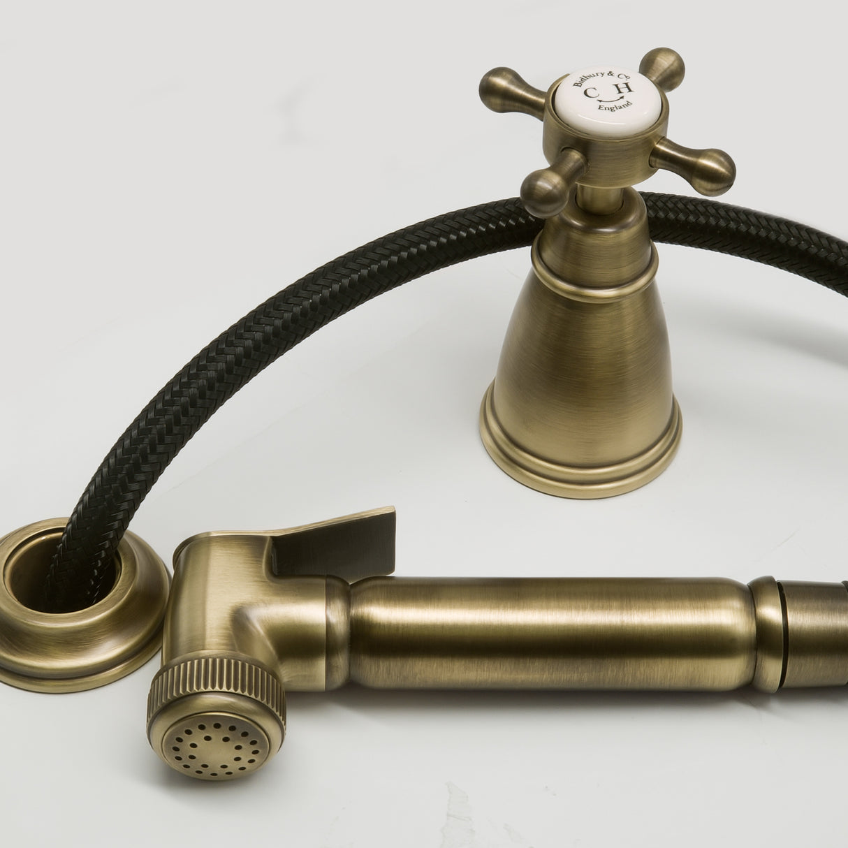 Bidbury & Co. Chalford Independent Pull Out Spray With Crosshead Handle
