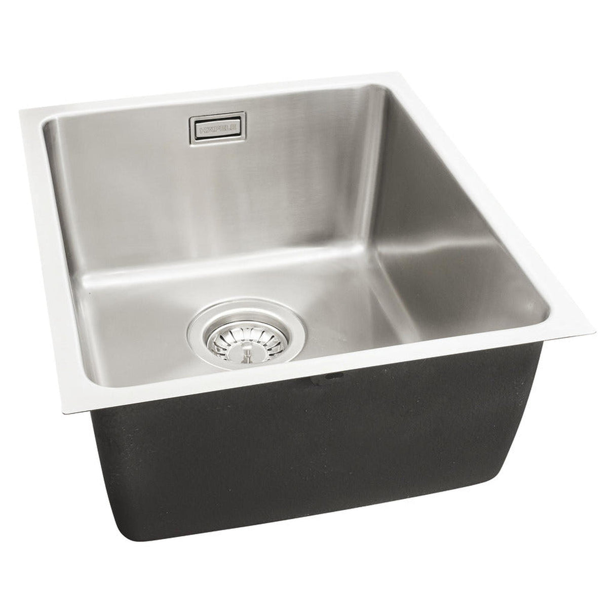 Häfele Murano Undermount Single Bowl Kitchen Sink For 400mm Cabinet in Stainless Steel 56782170 1
