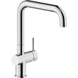 Nobili Live U Spout Kitchen Tap in Chrome-The Tap Collection