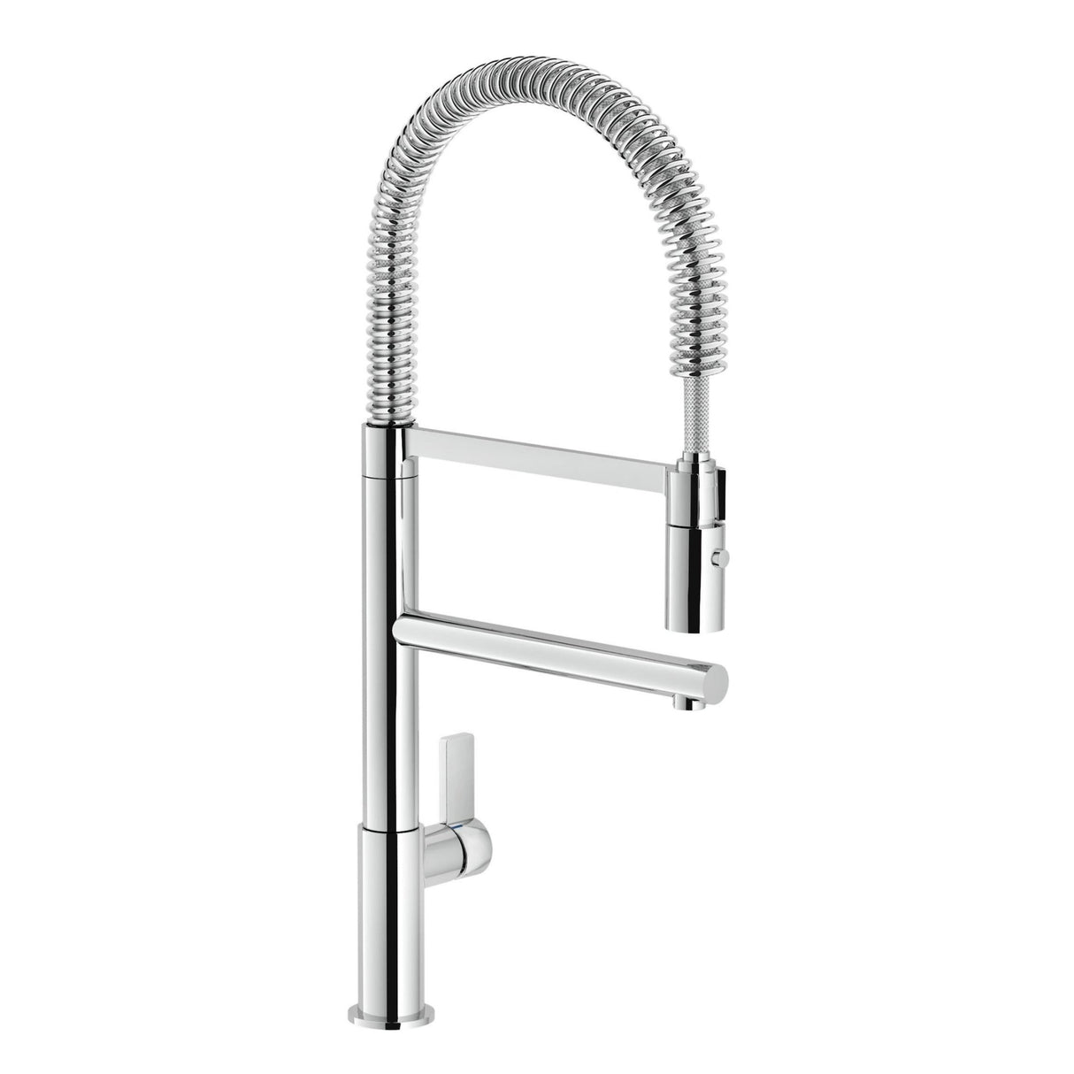 Nobili Flag Semi-Pro Pull Out Kitchen Tap in Chrome