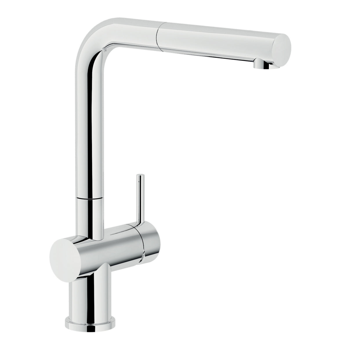 Nobili Live L-Pull Out Spout Kitchen Tap in Chrome