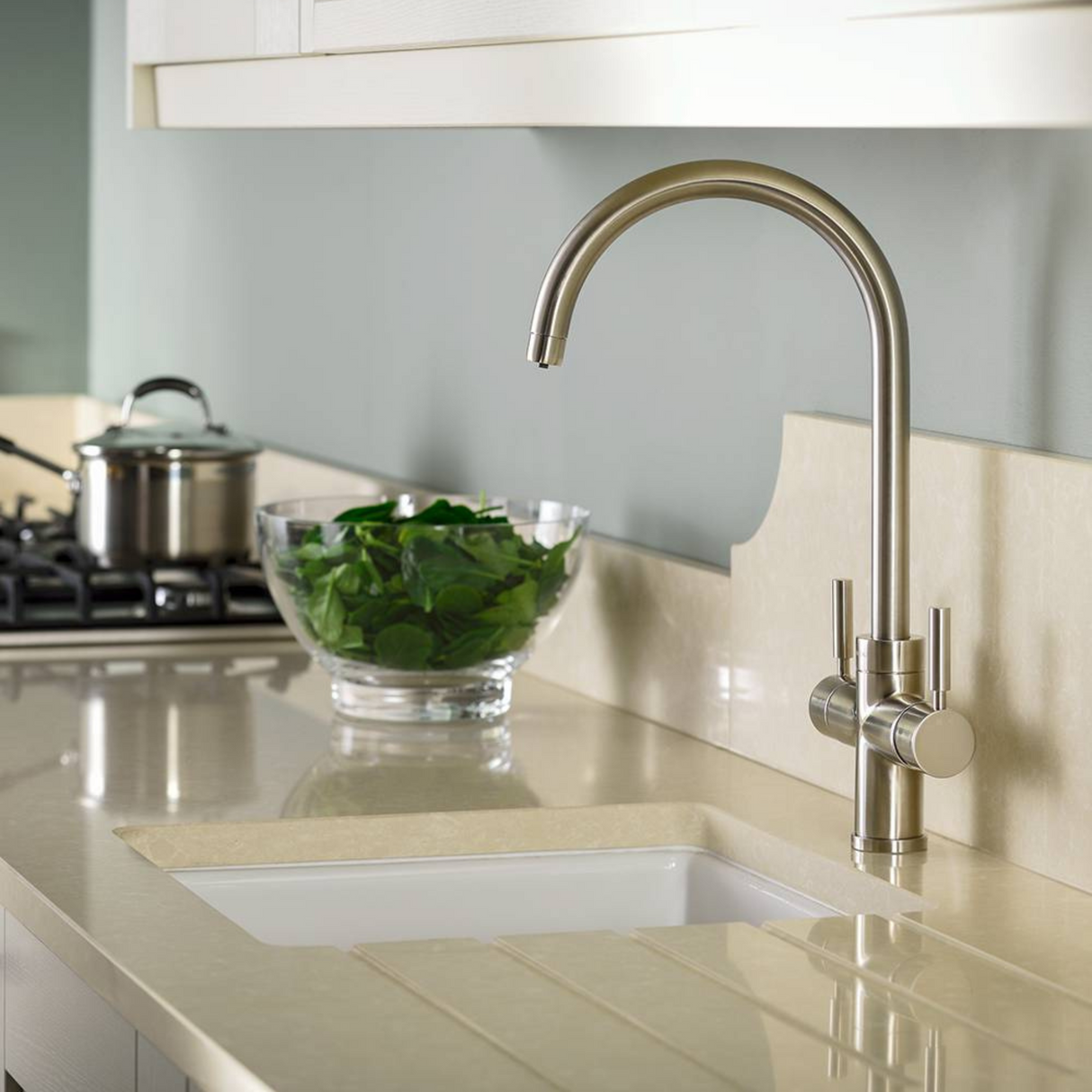 Pronteau ProStream 3 in 1 Boiling Water Kitchen Tap Lifestyle
