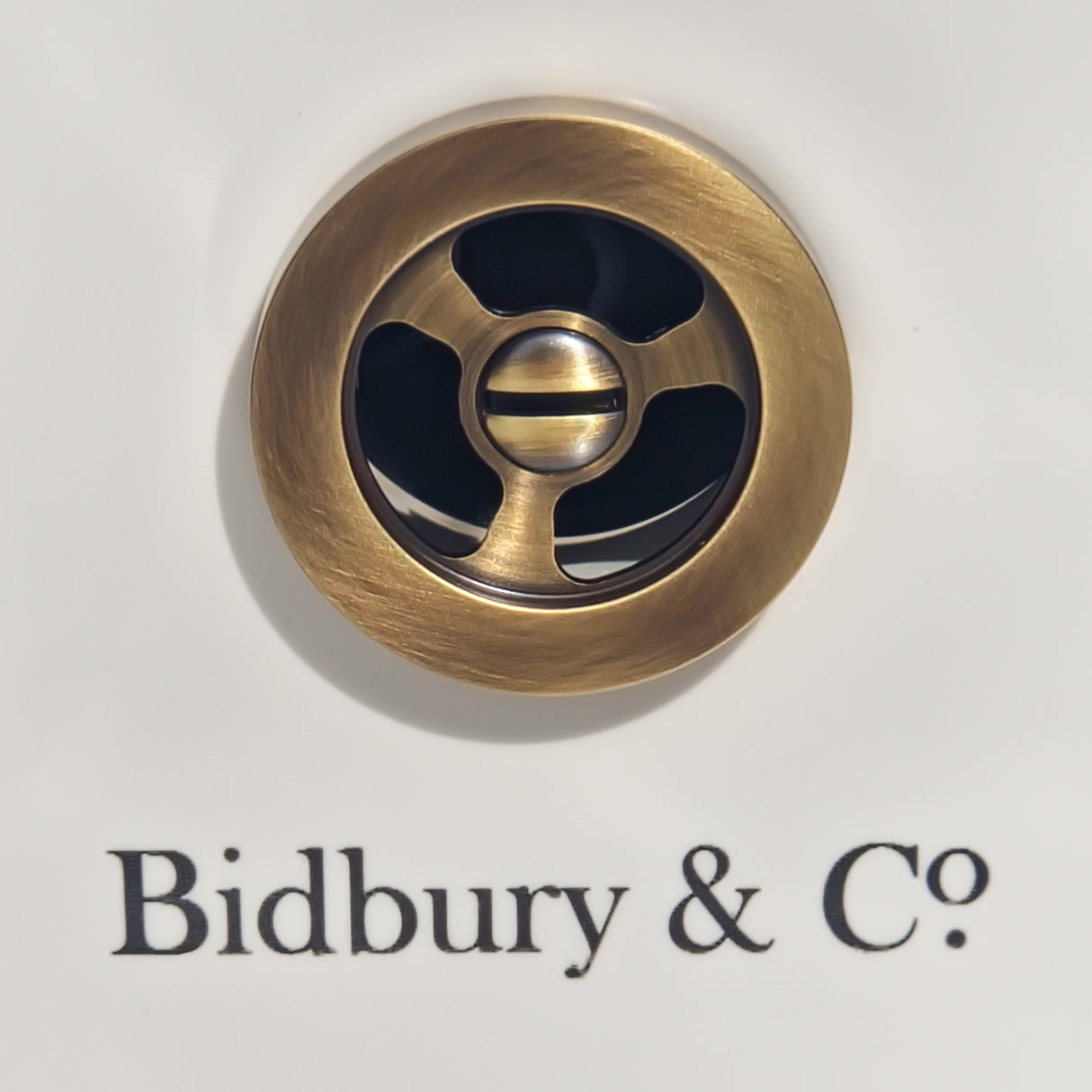 Bidbury & Co. Luxury Round Kitchen Sink Overflow