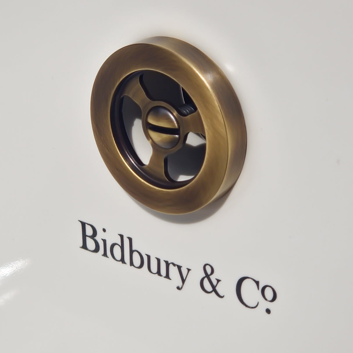 Bidbury & Co. Luxury Round Kitchen Sink Overflow