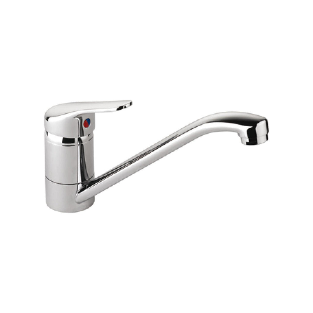 Rangemaster Aquaflow Mixer Tap With Single Lever In Chrome 56950280