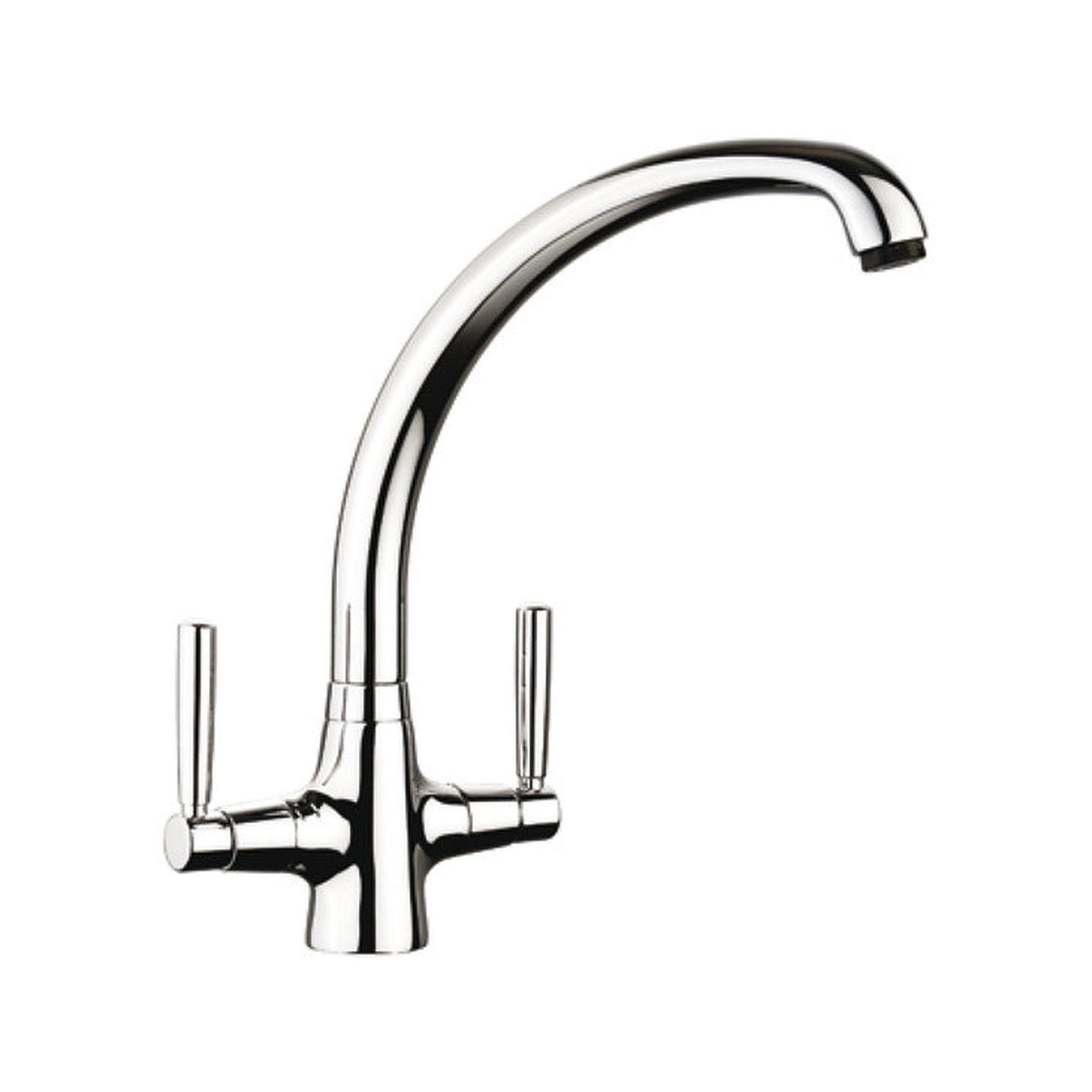 Rangemaster Aquavibe Mixer Tap With Dual Lever In Brushed 56955440