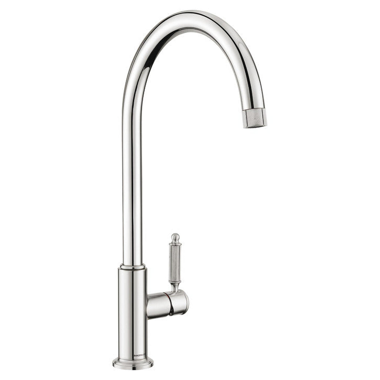 Rangemaster Hemlock C-Spout Mixer Tap With Single Lever Polished Chrome