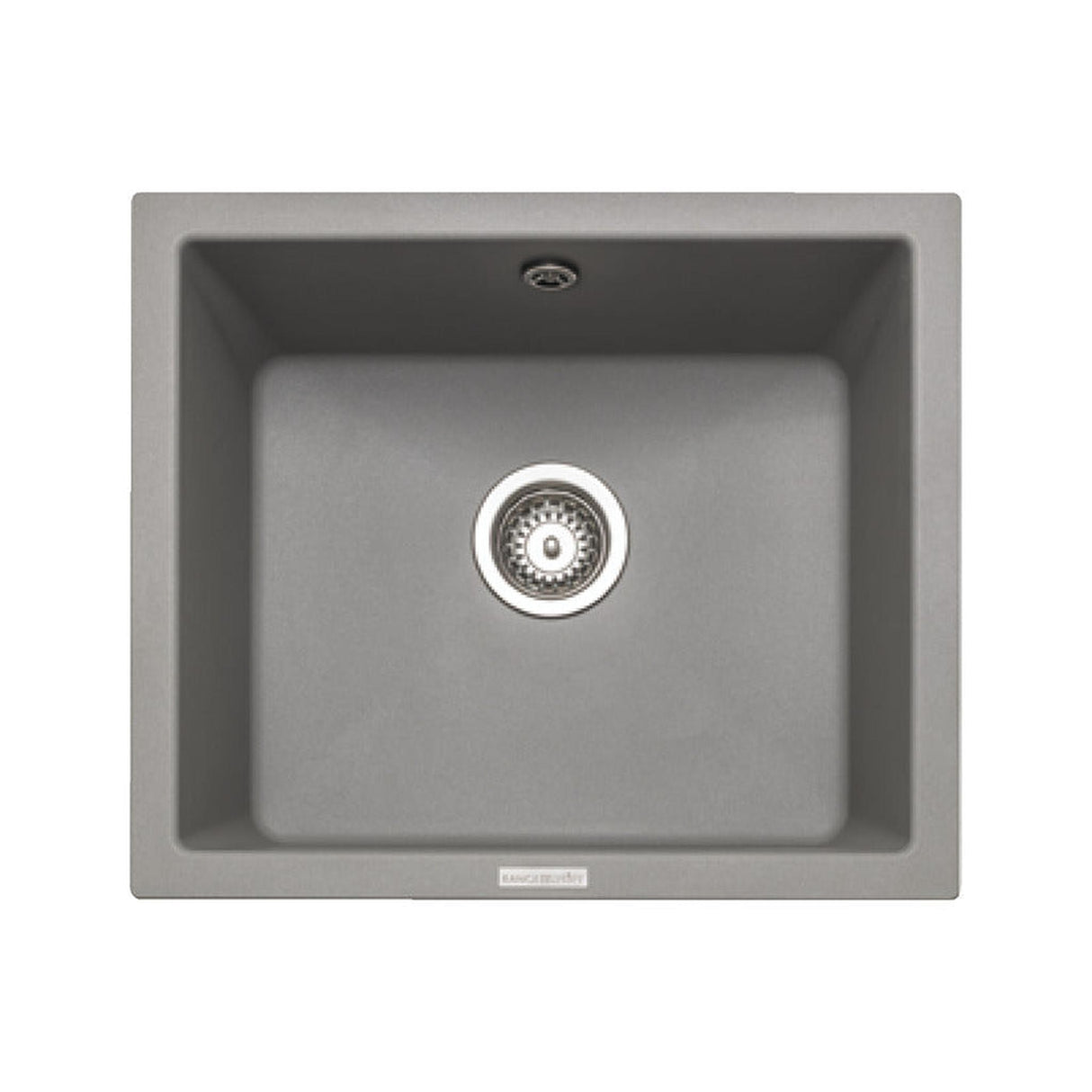 Rangemaster Paragon Undermount Dove Grey Single Bowl Kitchen Sink For 600mm Cabinet in Granite 56557521
