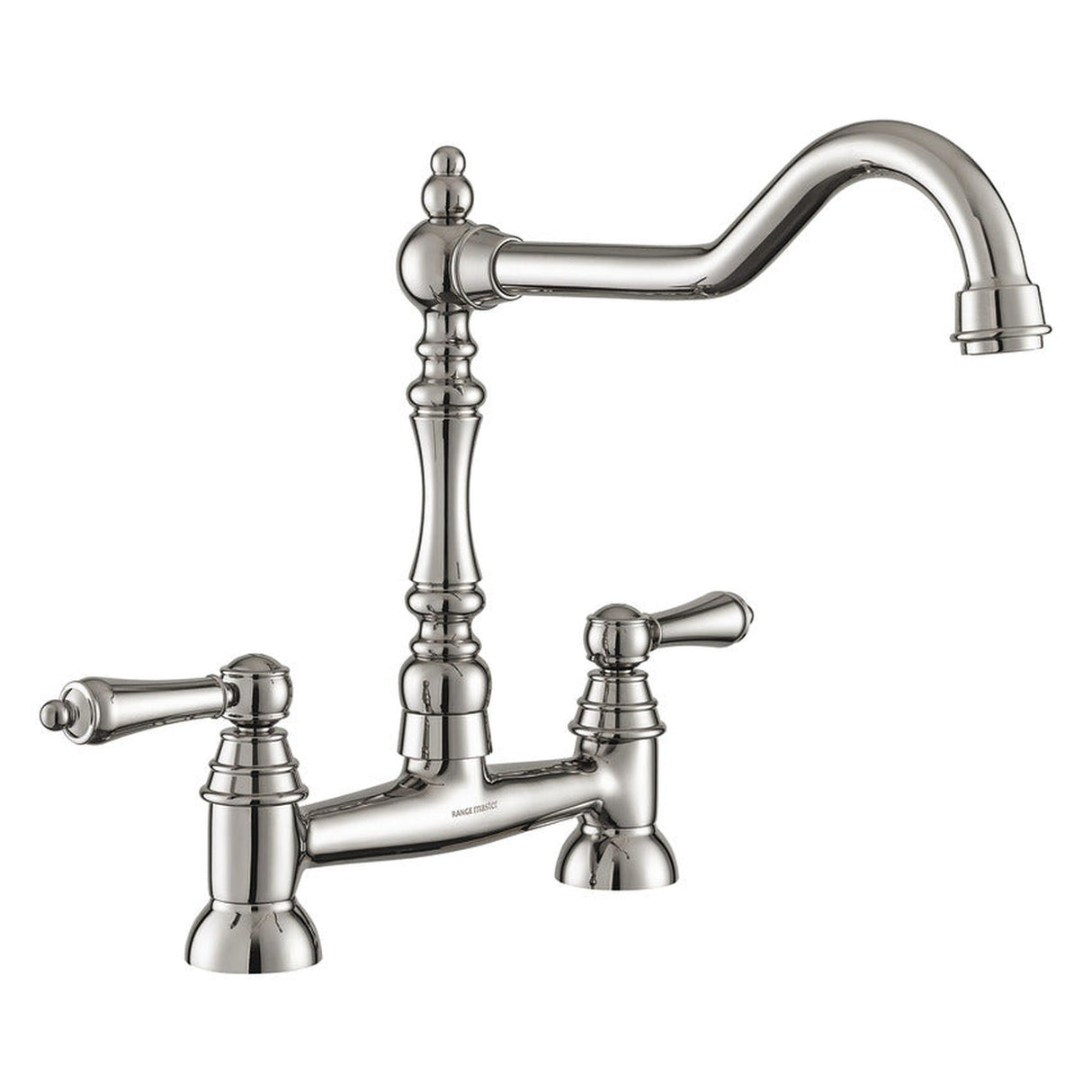 Rangemaster Waverly Traditional Bridge Tap Polished nickel in Stainless steel 56958742