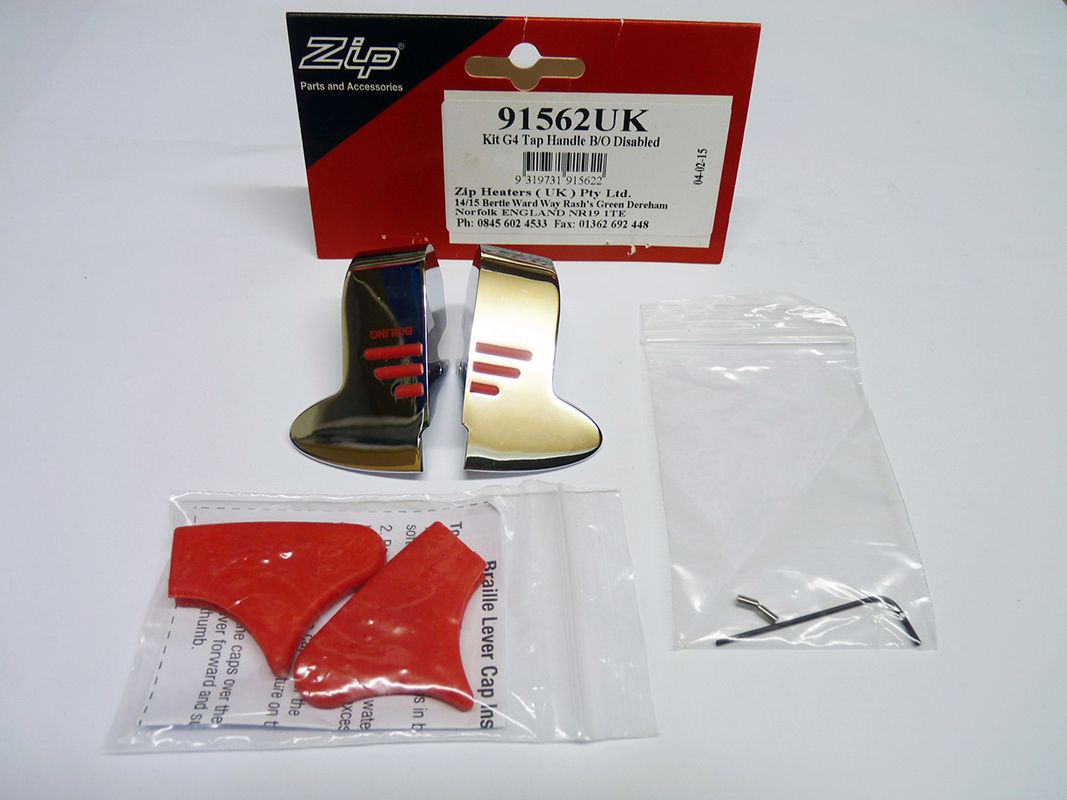 Zip Water HydroTap Accessibility Levers Braille Covers