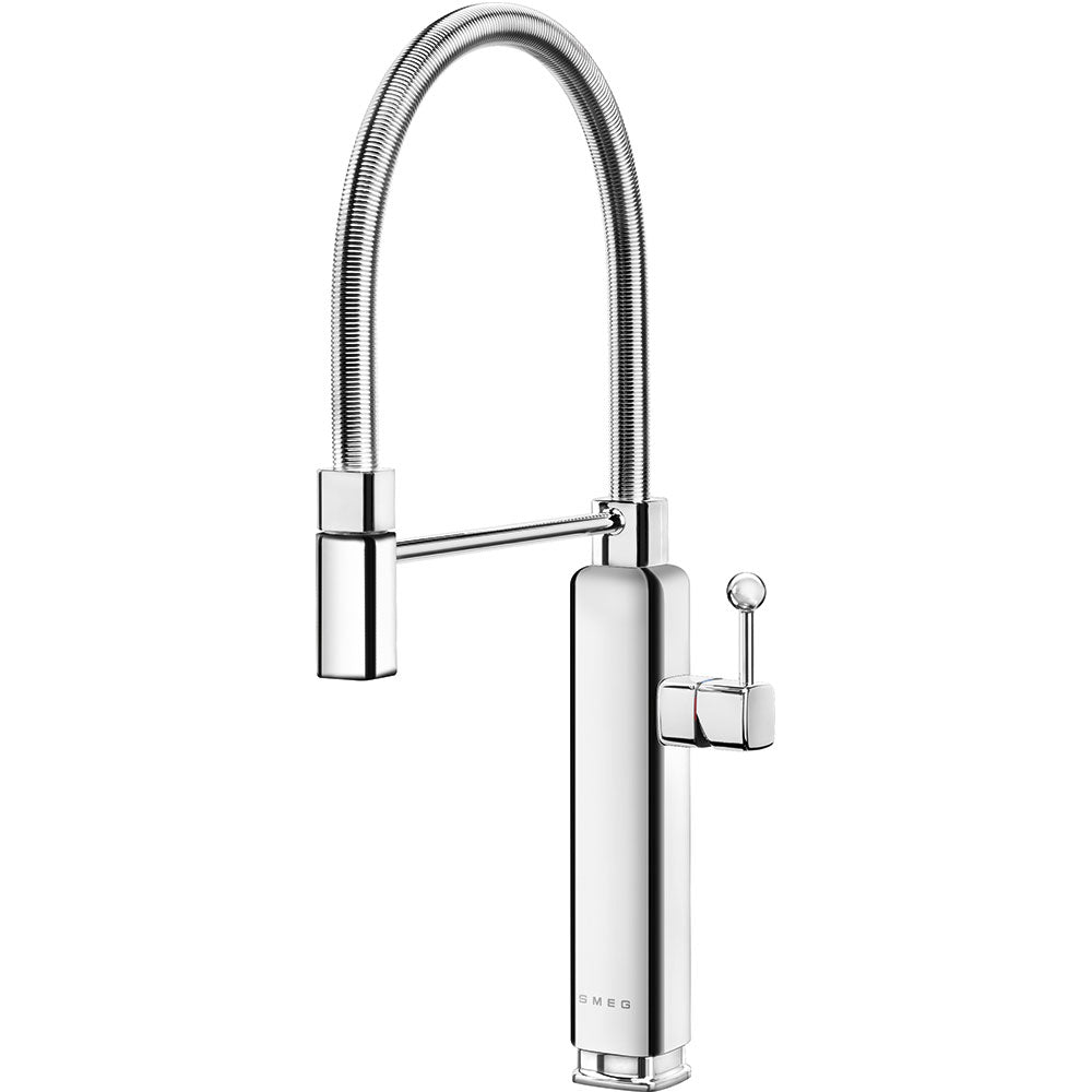 Smeg Retro Kitchen Tap Steel MDF50SS