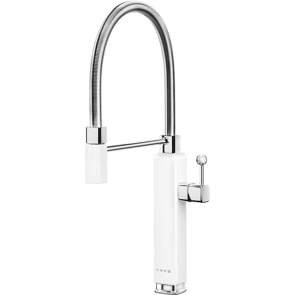 Smeg Retro Kitchen Tap White MDF50WH