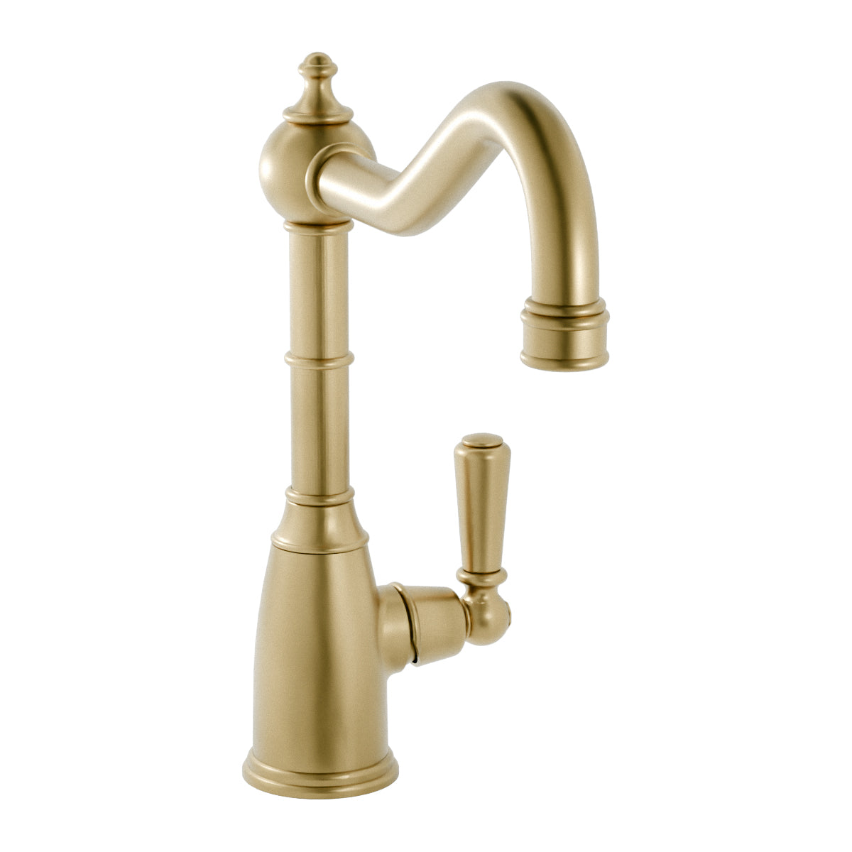 Bidbury & Co. Stanton Kitchen Mixer Tap with Single Lever Control & Timeless Traditional Design