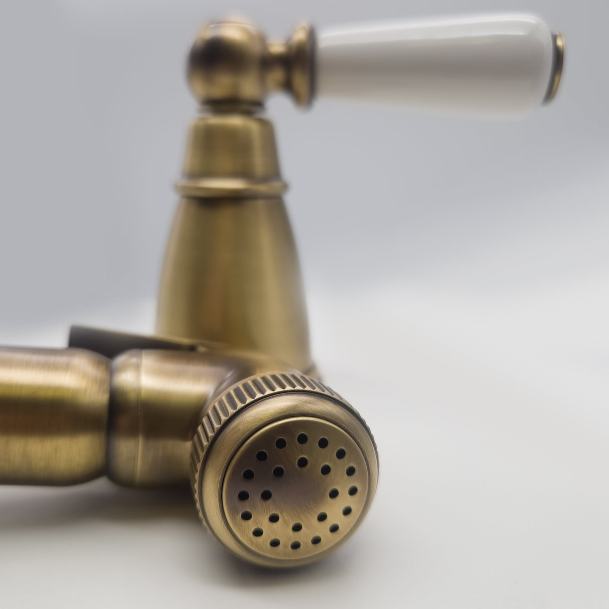 Bidbury & Co. Taynton Independent Pull Out Spray With Porcelain Lever Handle