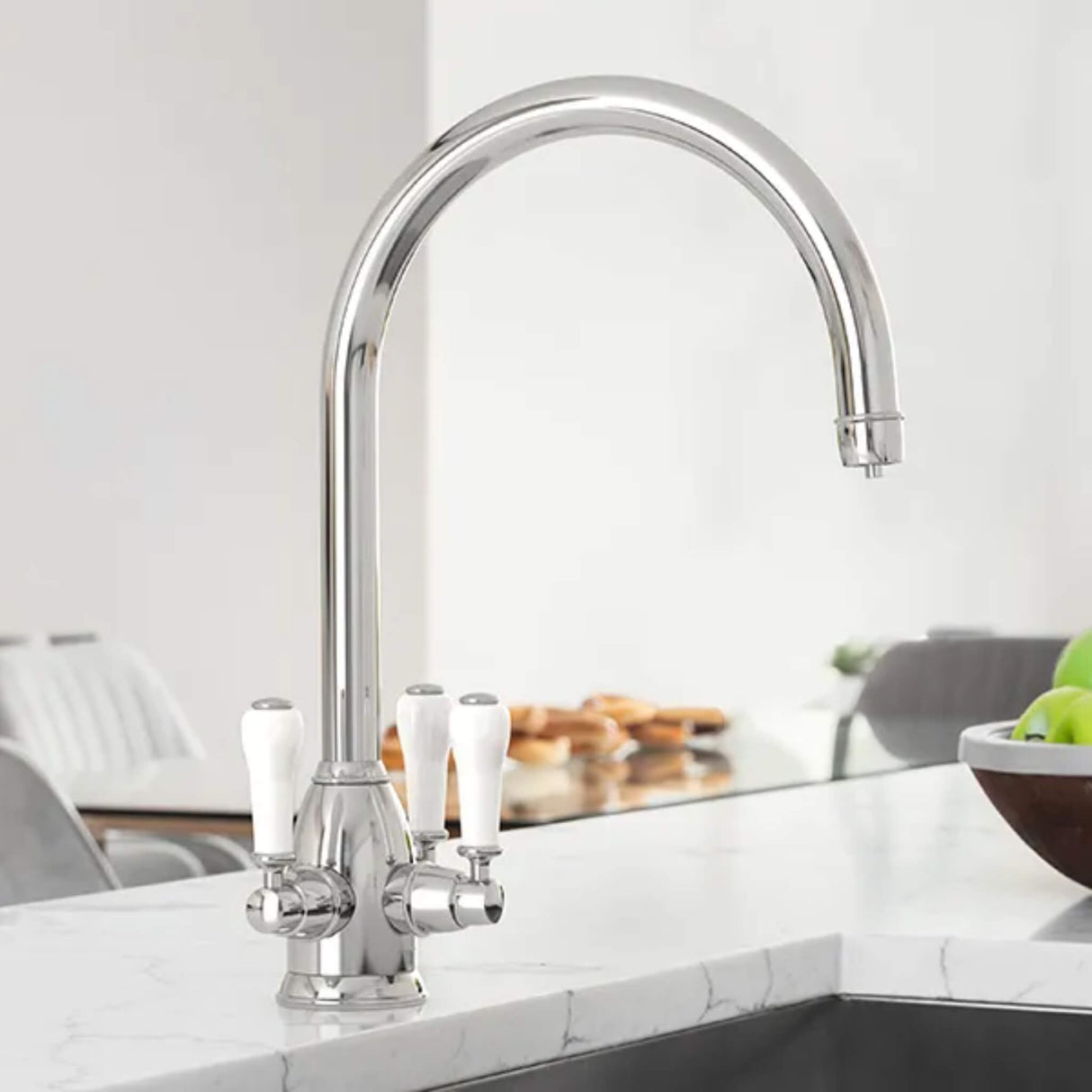 Triflow Concepts Original Livingstone Chrome Filtered Tap Life Style
