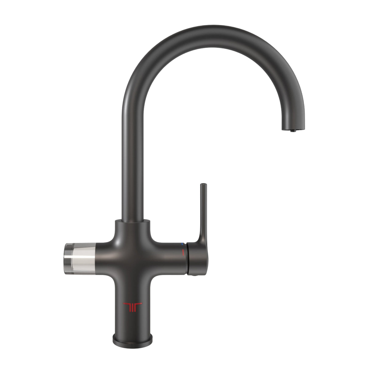 Triflow Hybrid Pro 4 in 1 Boiling Water Kitchen Mixer Tap in Black