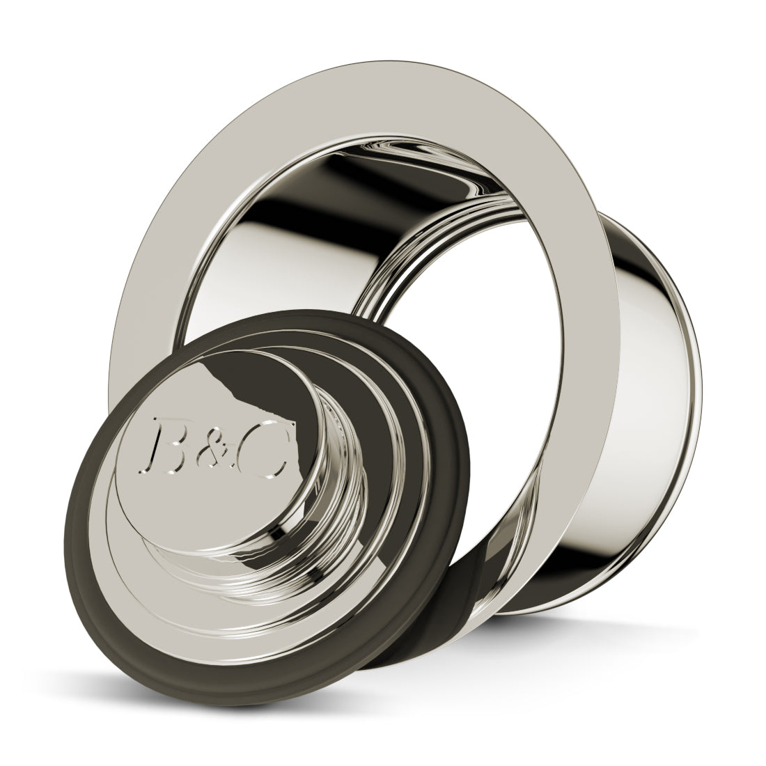 Bidbury & Co. Luxury Chrome Waste Adapter