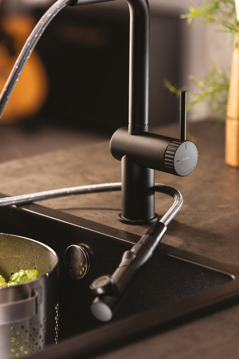 Abode Fraction Pull-Out Kitchen Mixer Tap