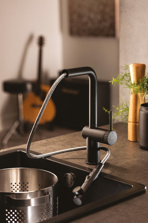 Abode Fraction Pull-Out Kitchen Mixer Tap