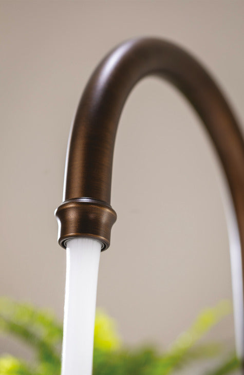 Abode Ornate Dual Lever C-Spout Kitchen Mixer Tap
