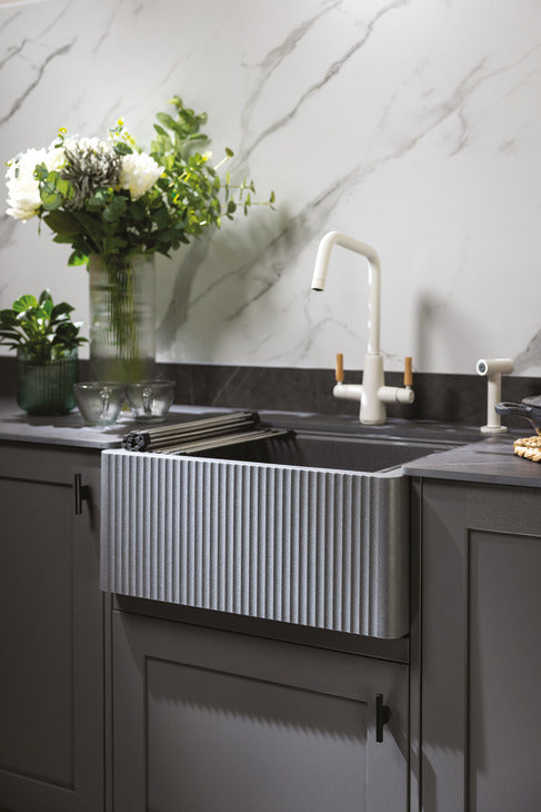Abode Optima Belfast Composite Granite Kitchen Sink
