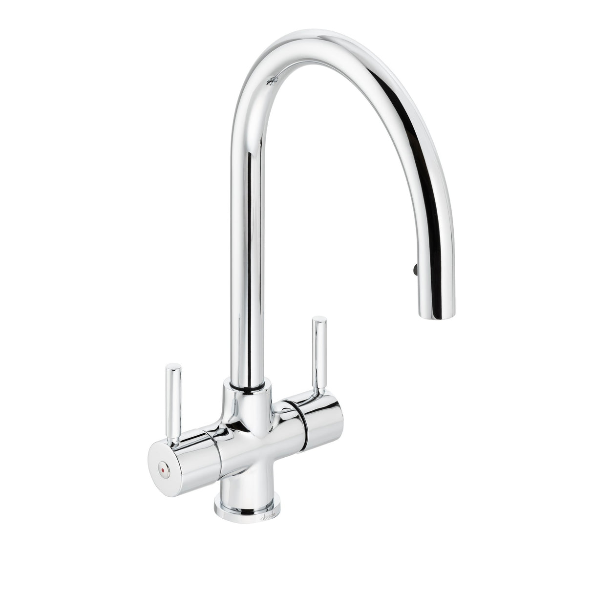 Abode Zest Premium Dual Lever Pull-Out Kitchen Mixer Tap