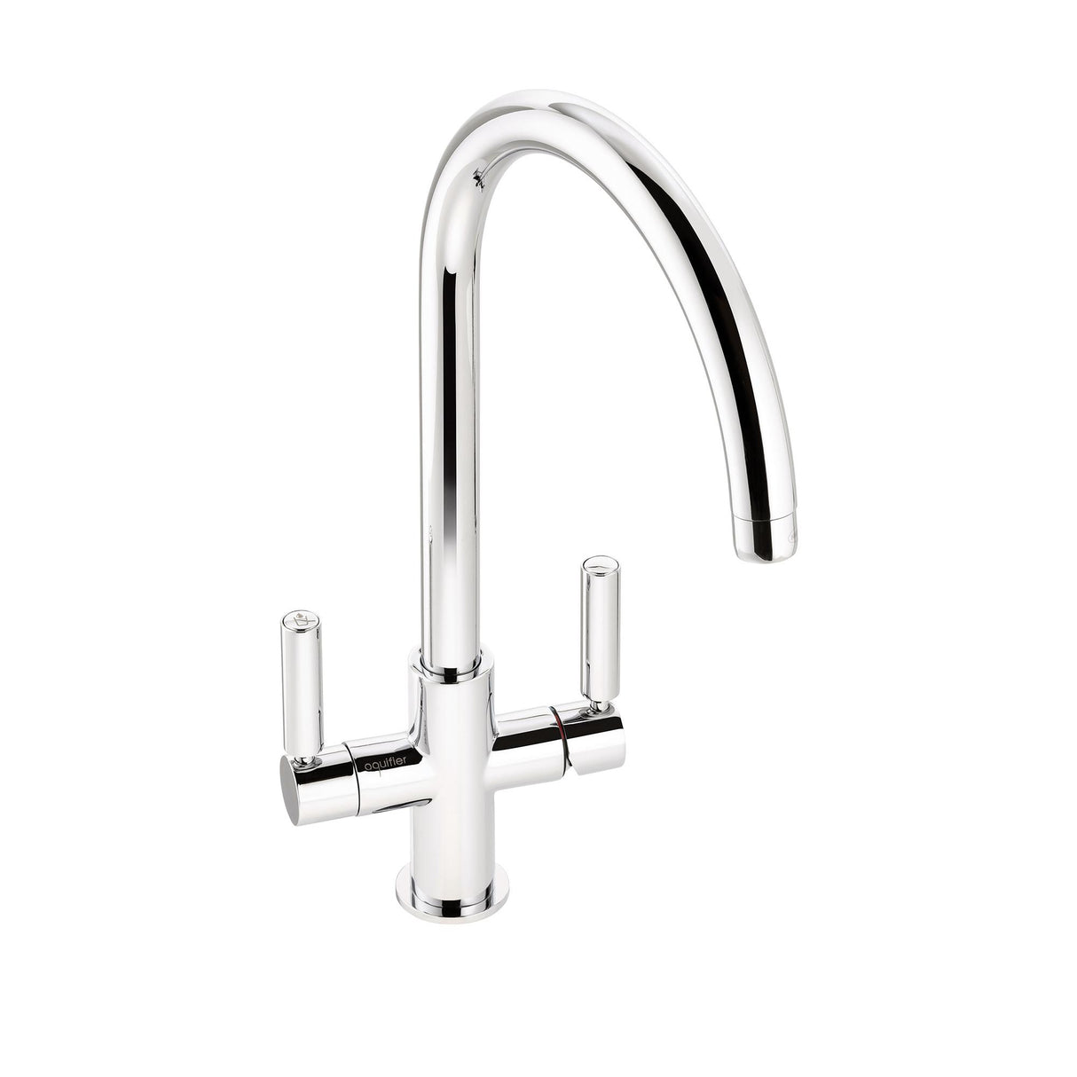 Abode Globe Aquifier 3-in-1 Filtered Water C-Spout Kitchen Mixer Tap