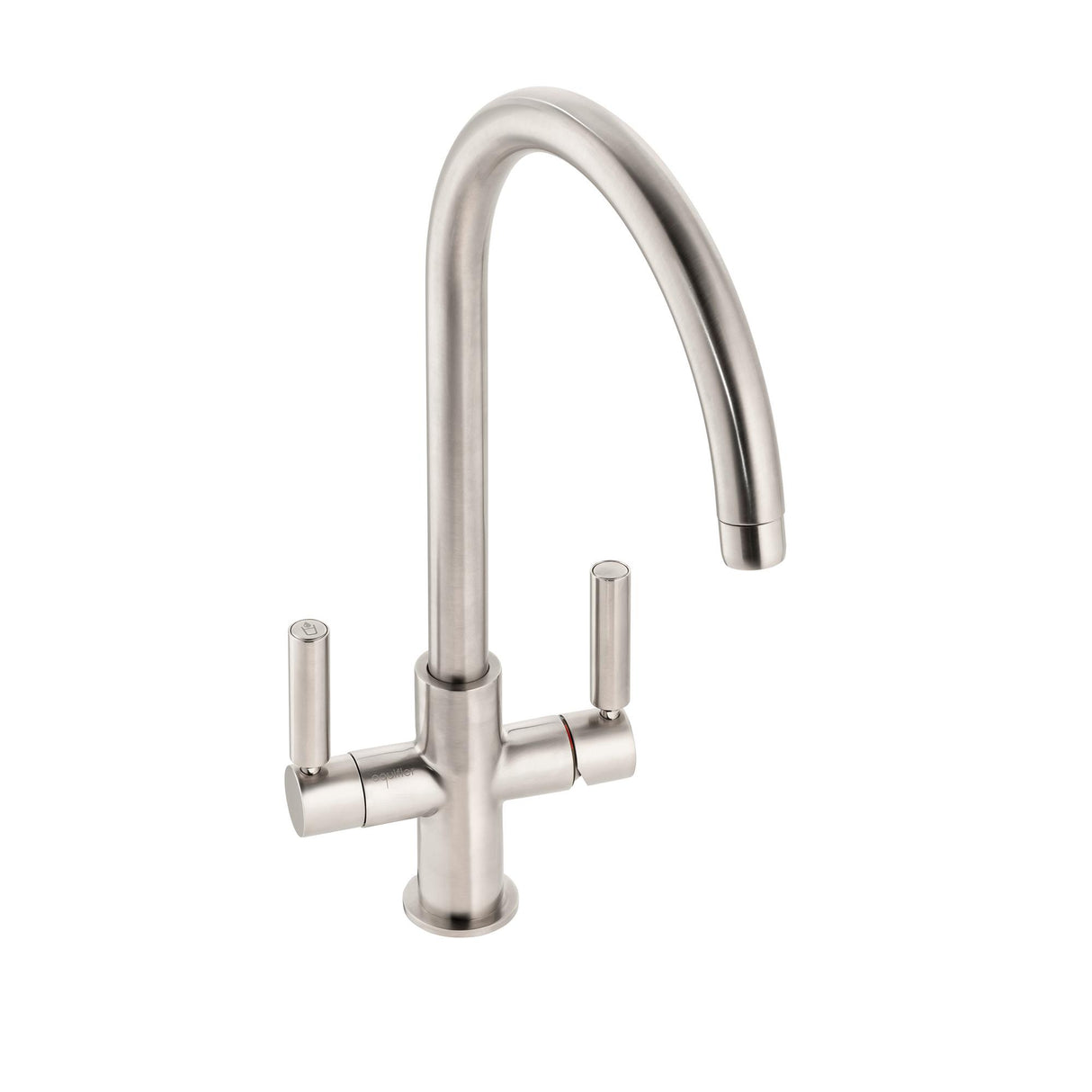 Abode Globe Aquifier 3-in-1 Filtered Water C-Spout Kitchen Mixer Tap