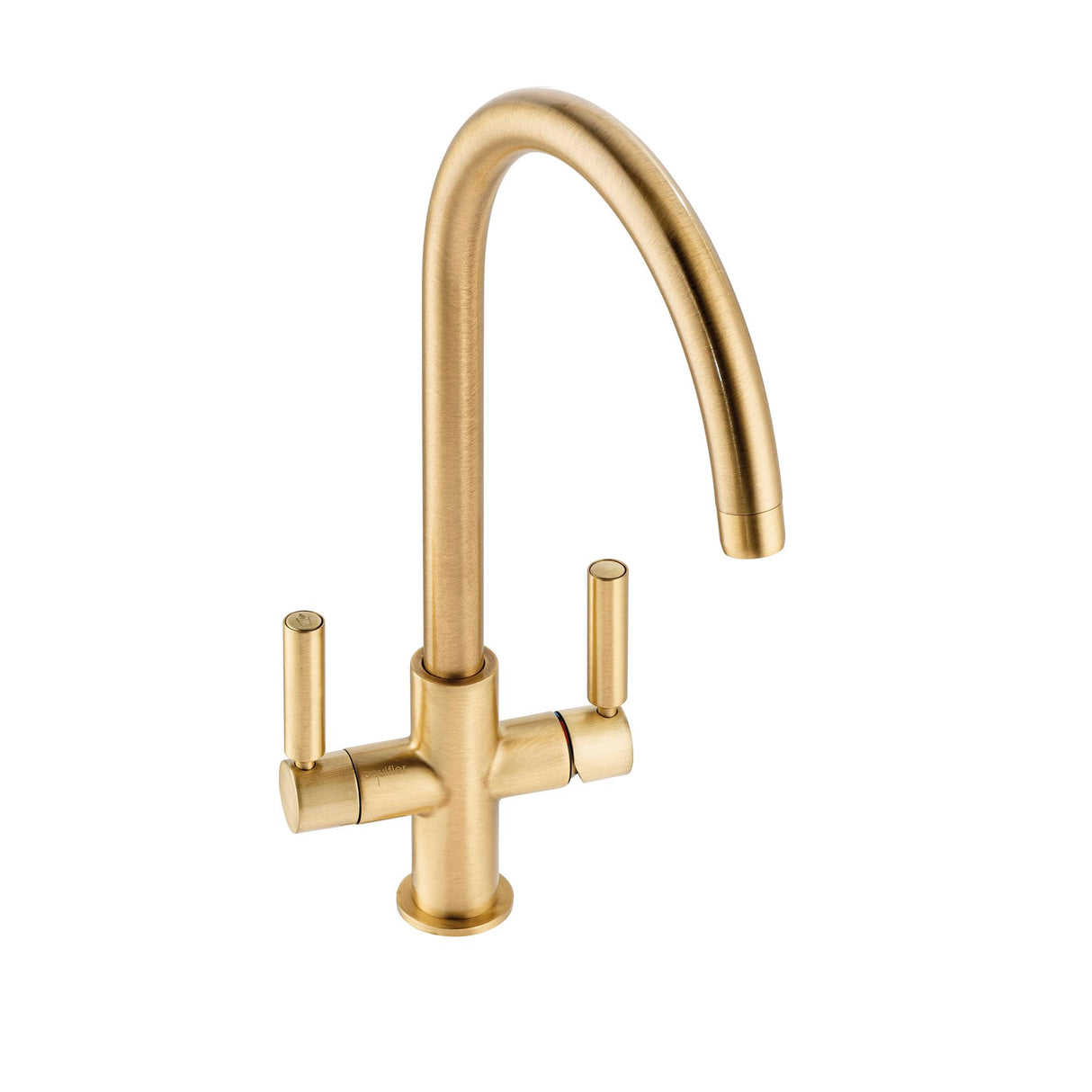 Abode Globe Aquifier 3-in-1 Filtered Water C-Spout Kitchen Mixer Tap