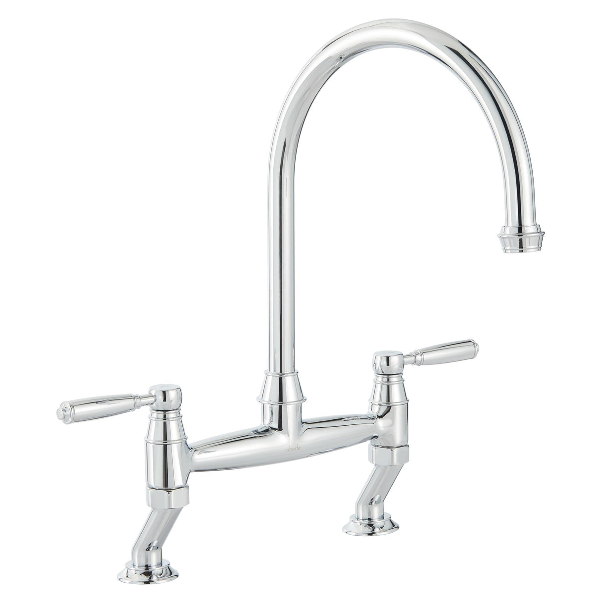 Abode Oxbury Traditional Bridge C-Spout Kitchen Mixer Tap