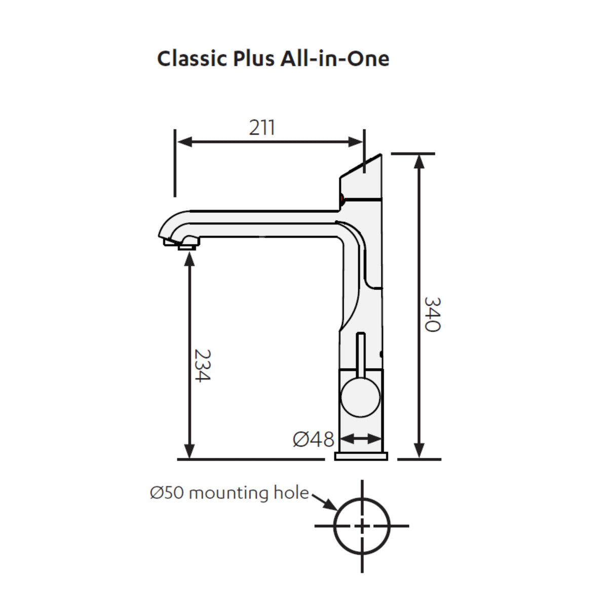 Zip HydroTap G5 Classic Plus, All-in-One Boiling, Chilled & Sparkling Water Kitchen Tap