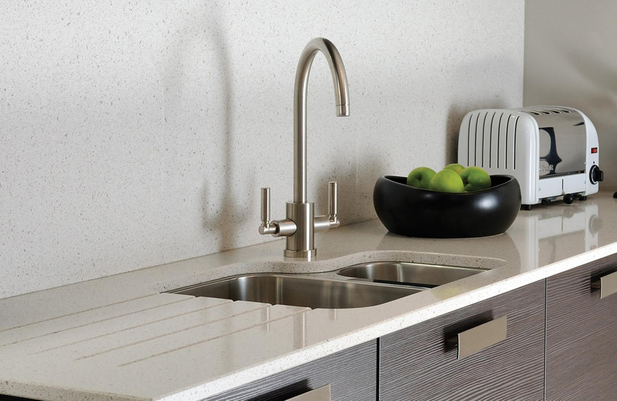 Abode Atlas Aquifier C-Spout 3-in-1 Filtered Water Kitchen Mixer Tap