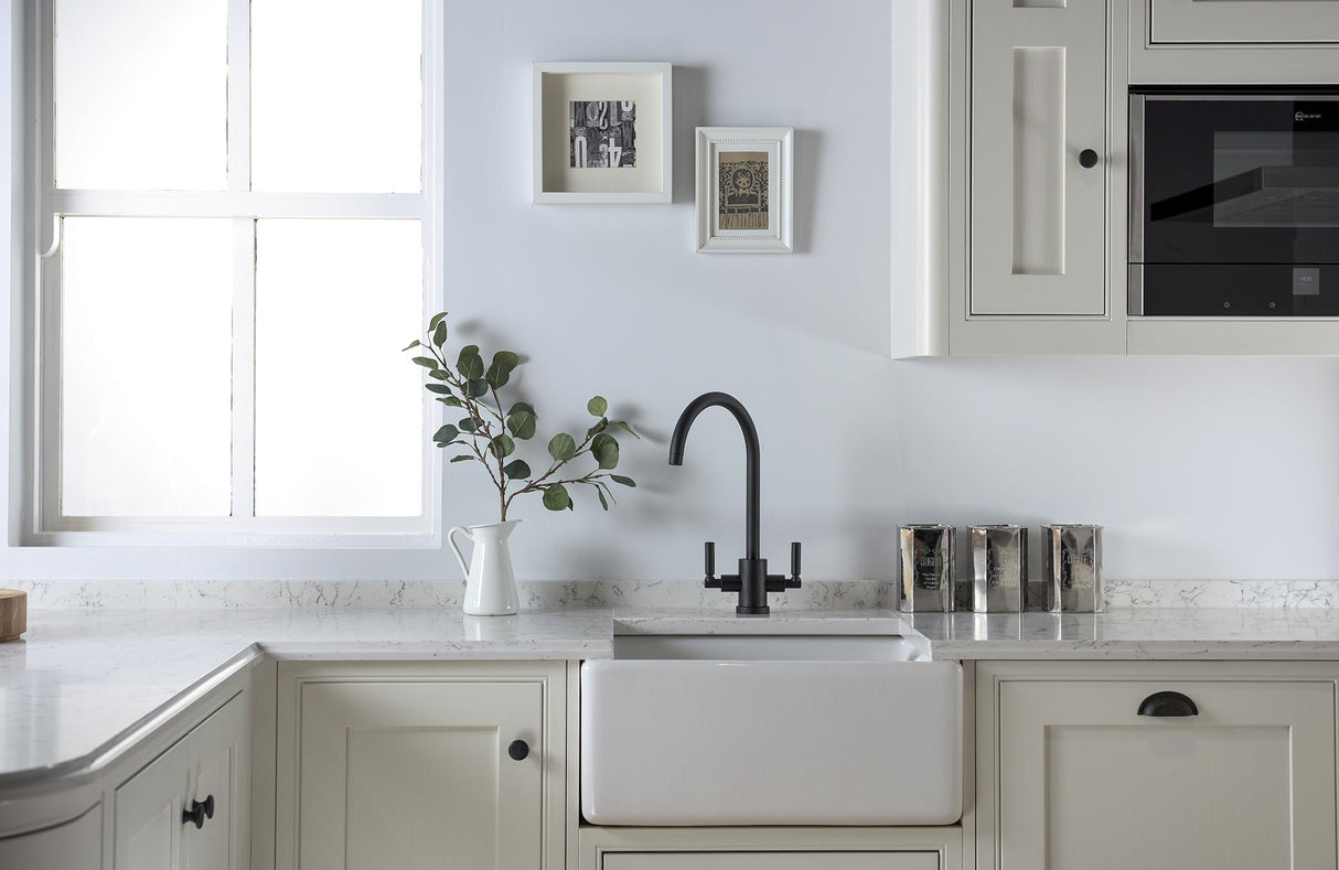 Abode Atlas Aquifier C-Spout 3-in-1 Filtered Water Kitchen Mixer Tap