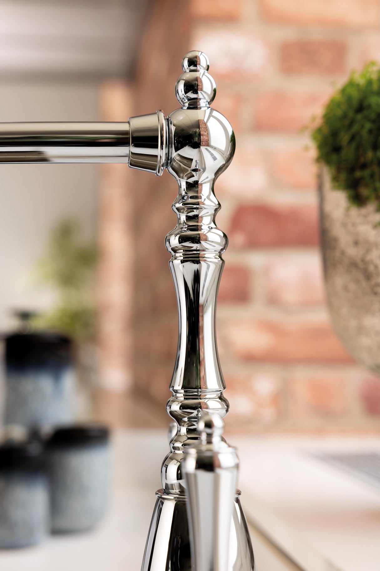 Abode Mayenne Monobloc Dual Lever Kitchen Mixer Tap