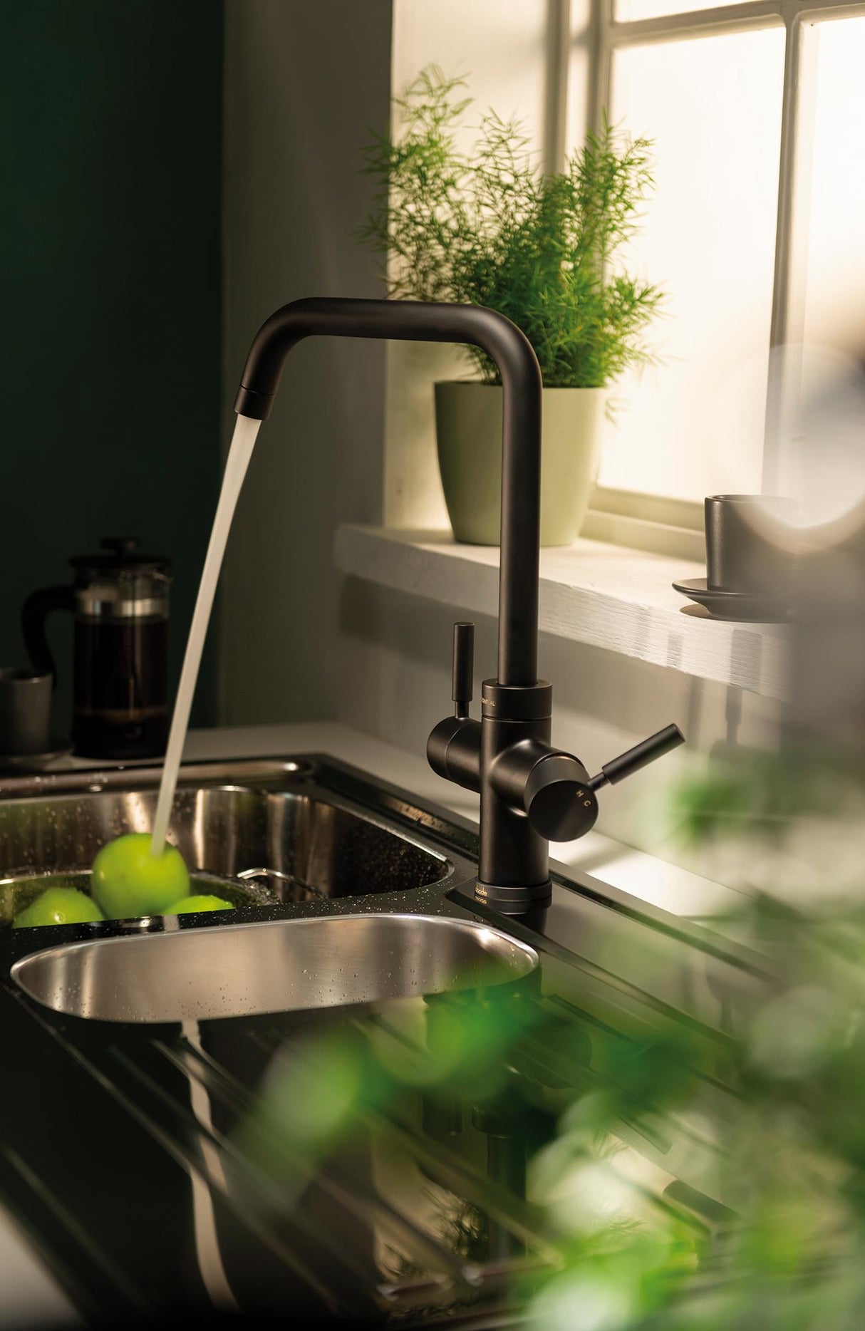 Abode Pronteau Propure Quad Dual Lever Boiling Water Tap