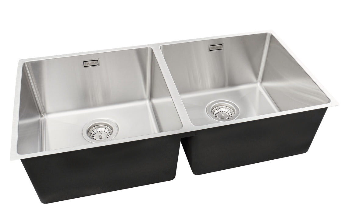Häfele Lido Undermount Single Bowl Kitchen Sink For 900mm Cabinet in Stainless Steel