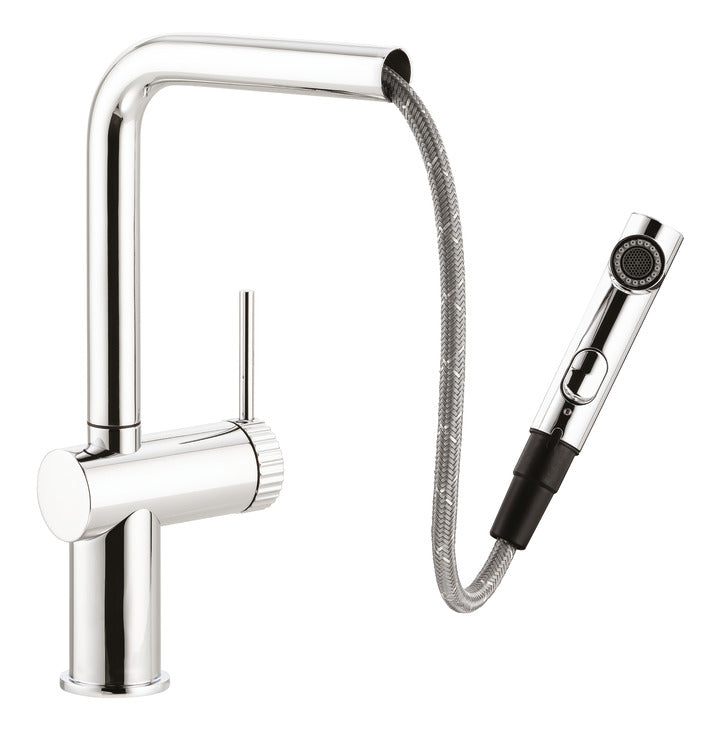Abode Fraction Pull-Out Kitchen Mixer Tap