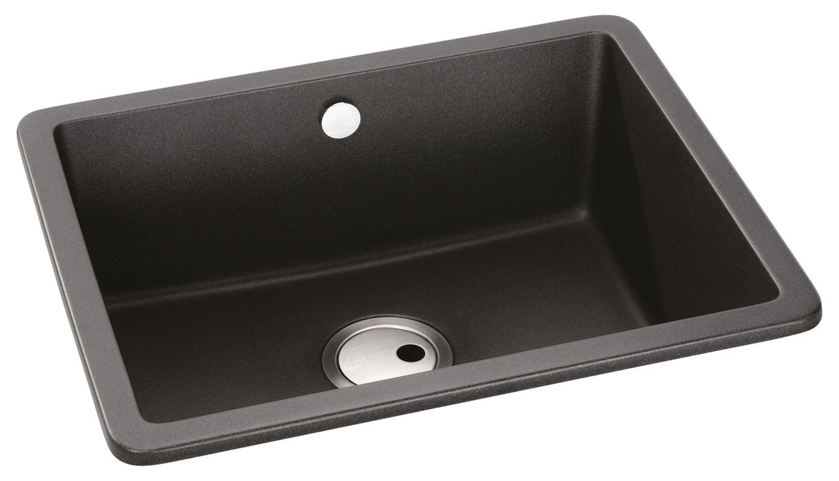 Abode Matrix SQ GR15 Single Bowl Kitchen Sink in Composite